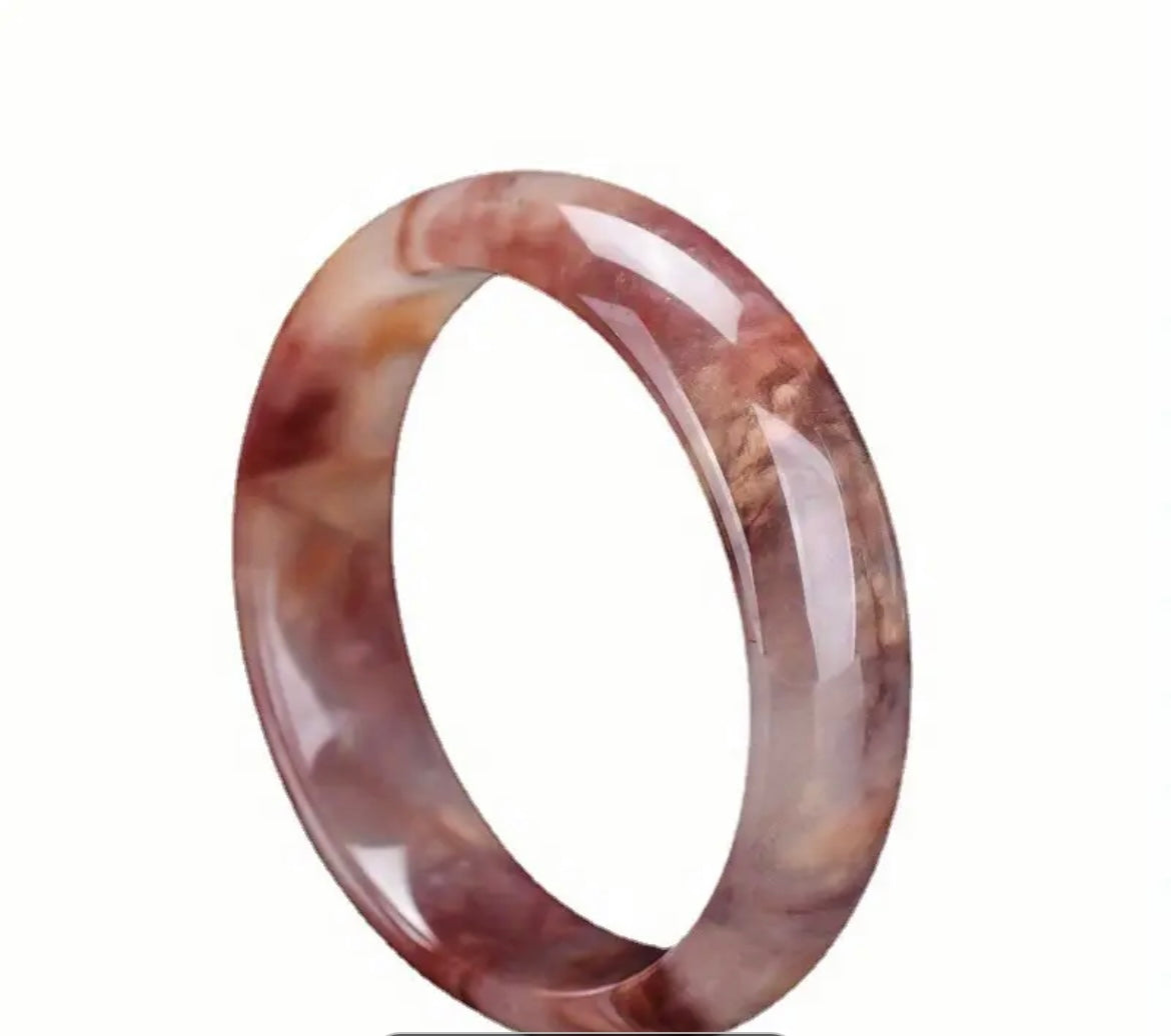 Organic Jade bangle