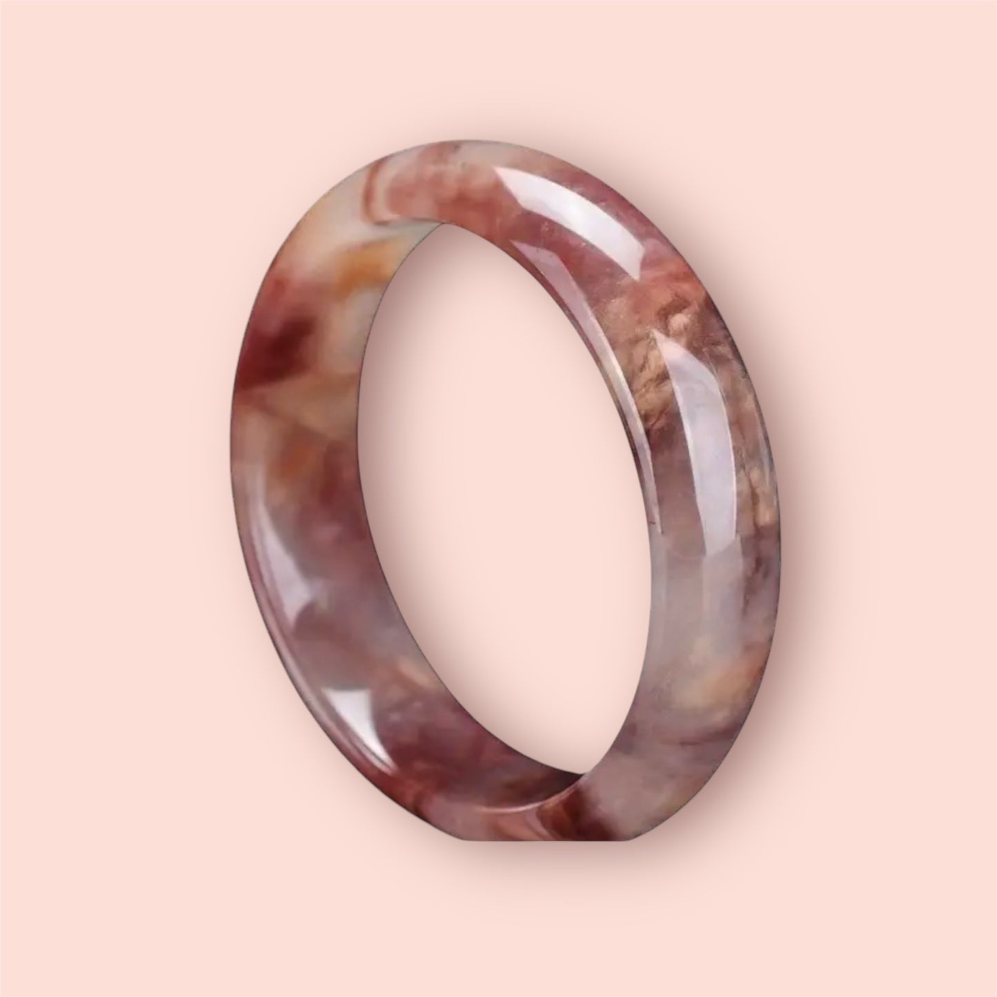 Organic Jade bangle